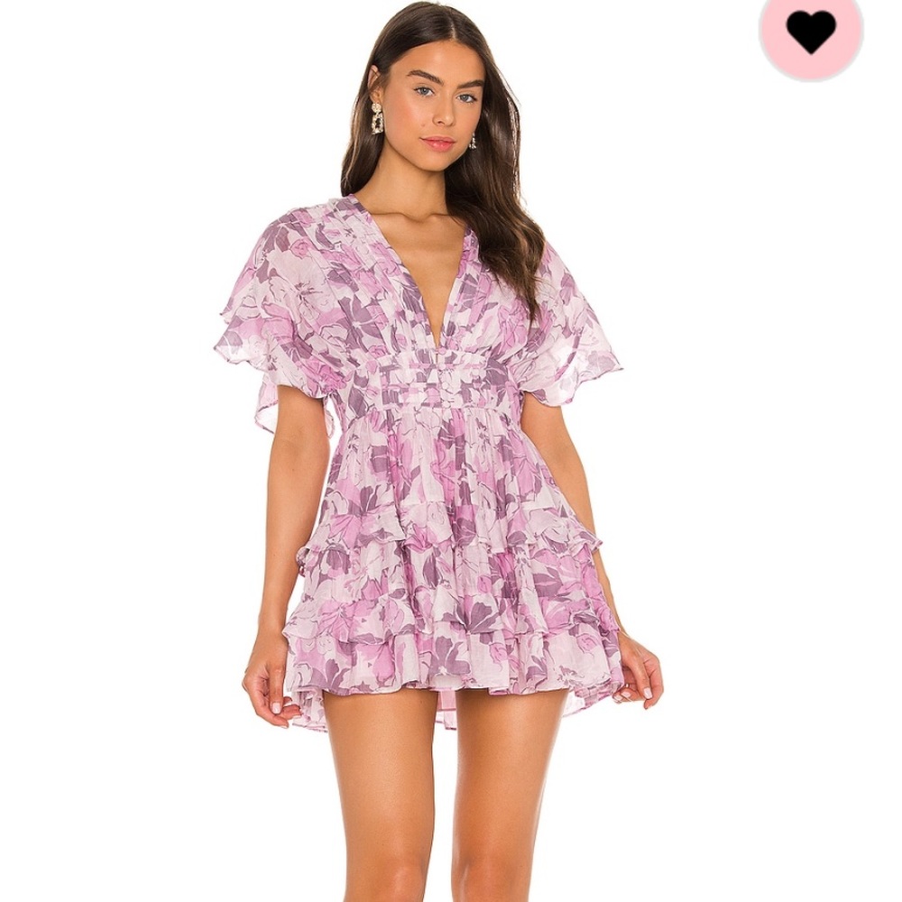 Tularosa Tate Mini Dress in Lyla Tropical Floral